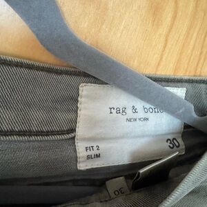 Rag & Bone Skinny Jeans - Gray